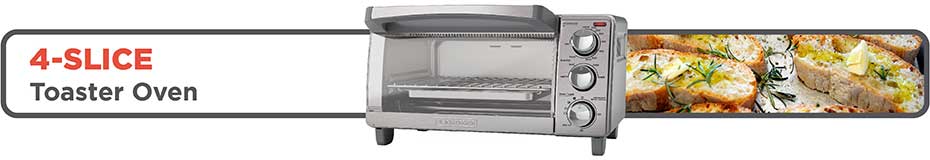 TO1760SS 4 Slice Toaster Oven Stainless Steel with Natural